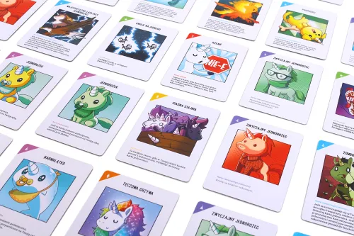 Odjechane Jednorożce - strategiczna gra karciana pełna śmiechu i destrukcji na Arena.pl