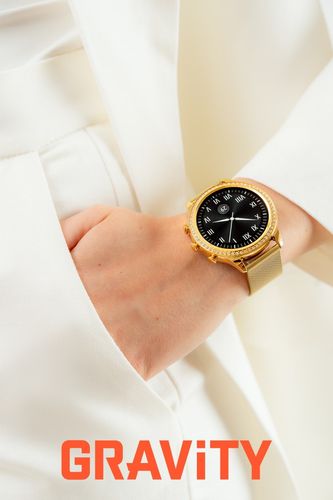 smartwatch gravity złoty pasek i bransoleta gt5-2 na Arena.pl