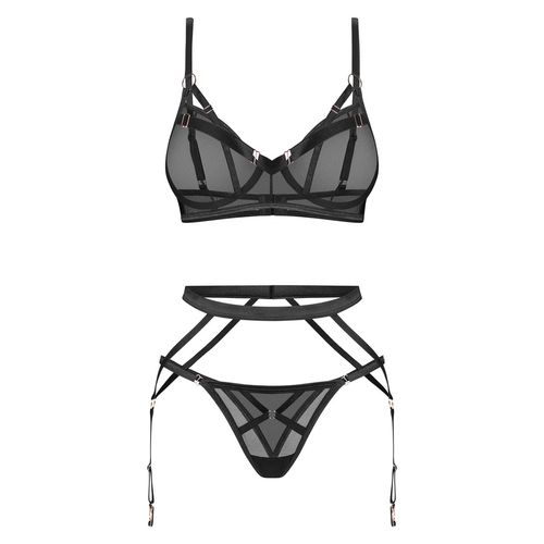 Komplet Bielizny Erotycznej Obsessive - Euridia 3-PCS Set M/L na Arena.pl