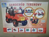 samochód terenowy duży jeep na pedały