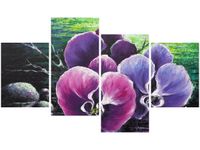 140CM 70 OBRAZ STORCZYK STAWEM ŚCIENNY