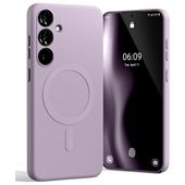 mercury magsafe semi-silicone sam s24 fe s721 liliowy fiolet /lilac