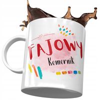 Kubek Dla Komornika Fajowy Komornik Z Nadrukiem Ze Zdjęciem