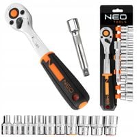 NEO KLUCZ NASADOWE 1/2 12szt GRZECHOTKA 90T 10-030