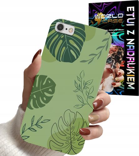 ETUI CASE DO IPHONE 6 PLUS - LIŚCIE WZORY DLA KOBIET KWIATY RÓŻE na Arena.pl