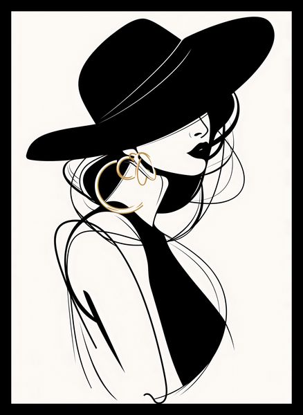 Plakat 25x35cm Uwikłana Elegancja zdjęcie 2