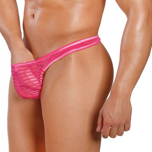 Stringi męskie GMW LITE Streak Pink S na Arena.pl