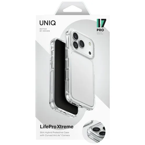 Etui UNIQ Lifepro Xtreme do iPhone 17 Pro - przezroczyste na Arena.pl
