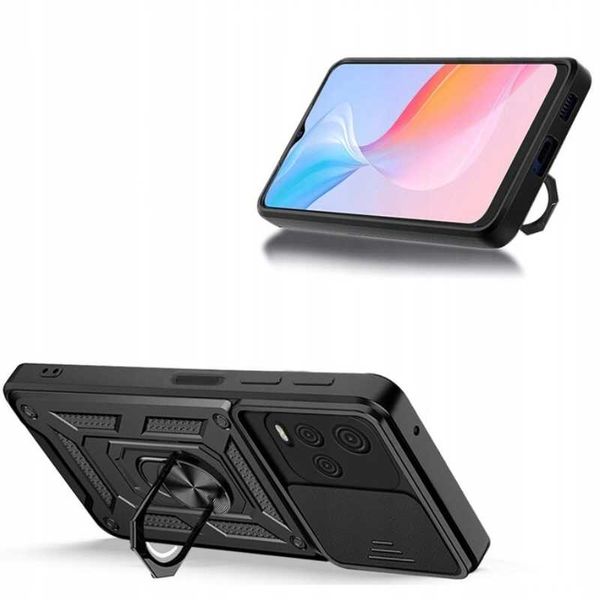 Spacecase Camring Vivo Y21S Black zdjęcie 4