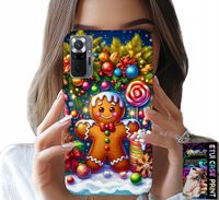ETUI DO XIAOMI NOTE 10 PRO - PIERNIK, CUKIERKOWE WZORY ŚWIĘTA + SZKŁO