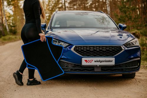 Dywaniki welurowe CARLUX-BLUE do Mitsubishi Eclipse 2G Coupe na Arena.pl