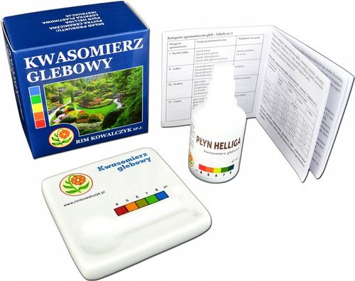 Zestaw do mierzenia odczynu pH gleby RIM Kowalczyk na Arena.pl