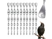 10x spirala wiatrowa odstraszacz ptaków gołębi dekoracja odblaskowa xxl