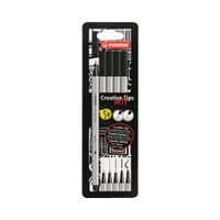stabilo 5pcs creative tips arty 4369