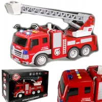 MÓWI PO POLSKU LEJE WODĄ ŚWIATŁO DŹWIĘK NAPĘD STRAŻ POŻARNA WÓZ STRAŻACKI