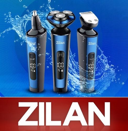 GOLARKA MĘSKA TRYMER MASZYNKA DO BRODY GŁOWY NOS USZY WET&DRY USB AION na Arena.pl