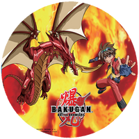 Opłatek na tort Bakugan