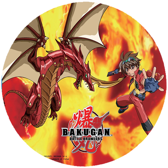 Opłatek na tort Bakugan zdjęcie 1