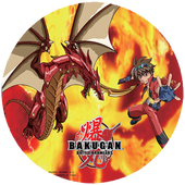 Opłatek na tort Bakugan
