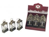 lampion +świeca   AE-7151  12cm