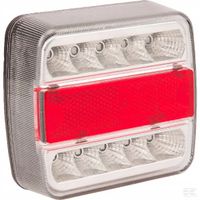 Lampa Tył Zespolona LED,1W,Kwadratowa,12V 5-pinowa