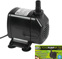 AQUA NOVA Pompa energooszczędna do oczka wodnego fontanna 12W NP-750 L/h