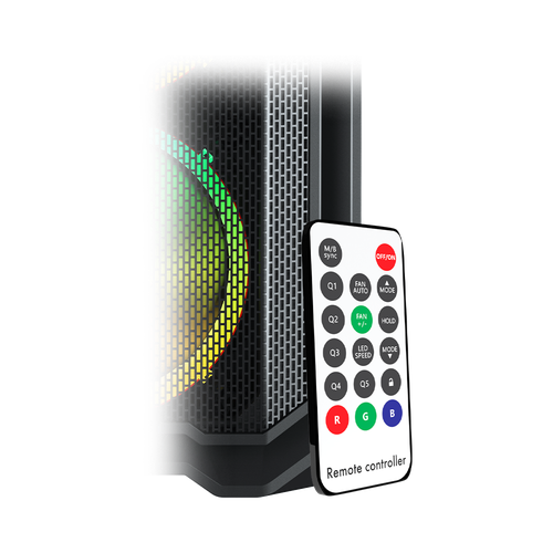 AQIRYS Obudowa do komputera WEZEN black na Arena.pl