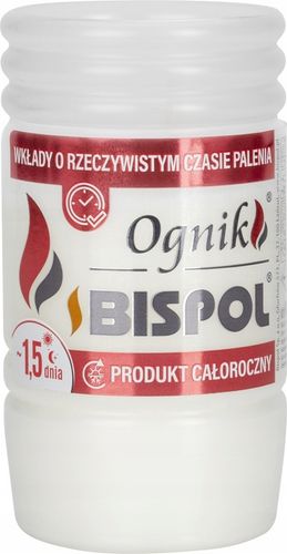 BISPOL Wkłady do zniczy parafinowe WP0 36H 30szt. na Arena.pl