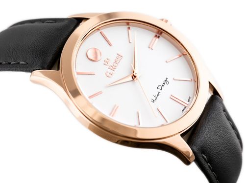 ZEGAREK G. ROSSI - 10398A-3G3 (zg783g) r.g./gray + BOX na Arena.pl