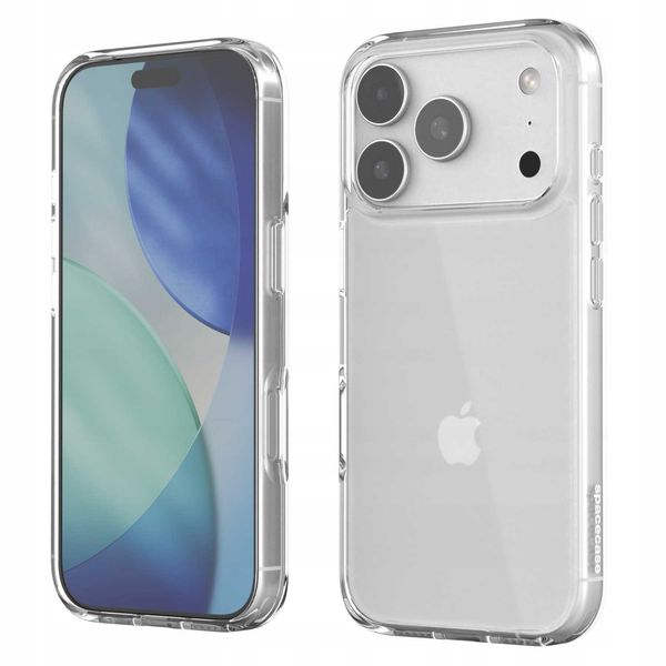 Spacecase Clear Hybrid Case Iphone 17 Pro Max zdjęcie 9