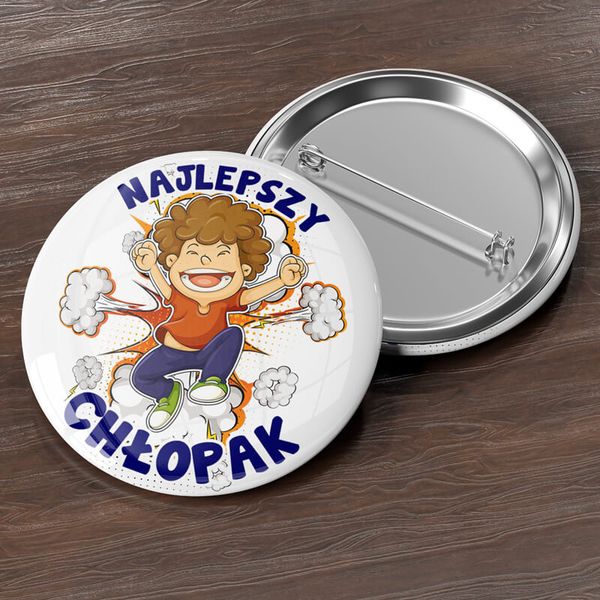 Przypinka - Najlepszy Chłopak zdjęcie 1