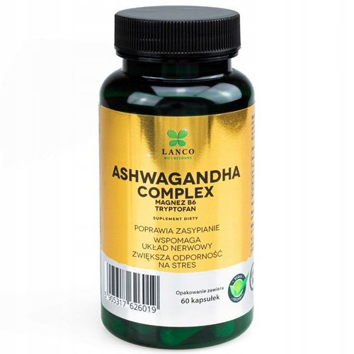 ASZWAGANDA + mocne dodatki - aż 60 kapsułek na Arena.pl