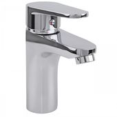 Bateria umywalkowa stojąca łazienkowa chrom - Yoka