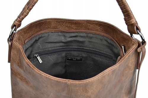 DAVID JONES TOREBKA damska worek wygodna NA RAMIĘ A4 z paskiem na Arena.pl