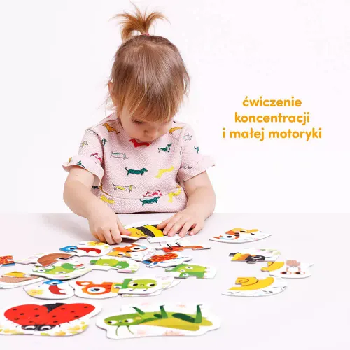 CzuCzu. Puzzle. Robaczki czworaczki na Arena.pl