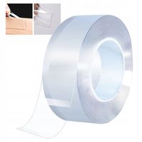 TAŚMA PRZEŹROCZYSTA Dwustronna WIELORAZOWA MOCNA