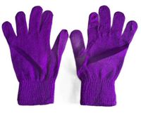 SATINIOR Zestaw 8 Sztuk Ciepłch Rękawiczek na Zimę, Fioletowe, M