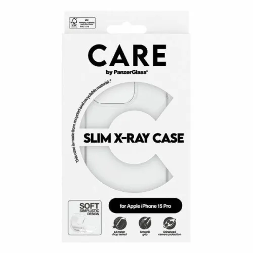 etui care by panzerglass slim x-ray case na iphone 15 pro na Arena.pl