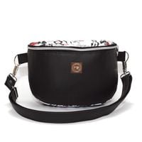 Torebka-Nerka Czarna z Motywem Fashion – 3w1 Handmade