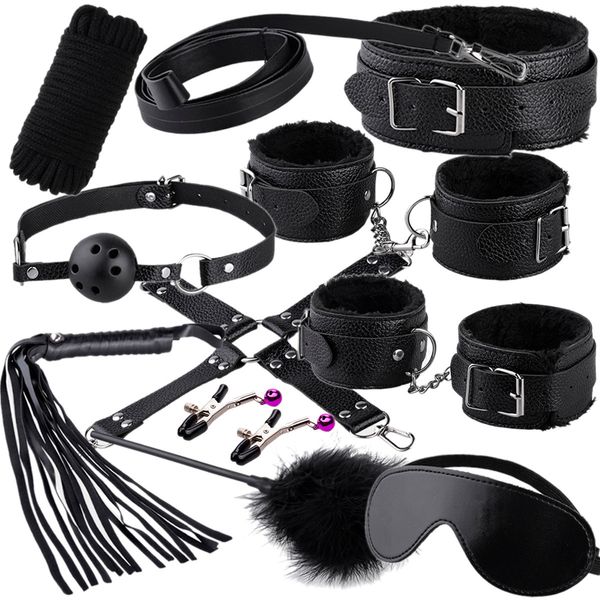 11 Elementowy Zestaw BDSM do Krępowania zdjęcie 1
