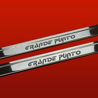 Listwa progowa FIAT GRANDE PUNTO Stal nierdzewna 304 połysk 2szt