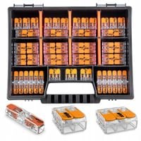 Szybkozłączki WAGO zestaw komplet 221 60szt. 221-2411-412-413