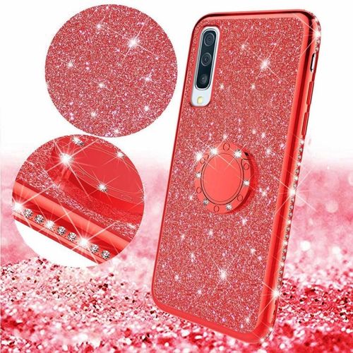 Etui Diamond Ring Case Samsung Galaxy A50 Czerwone na Arena.pl