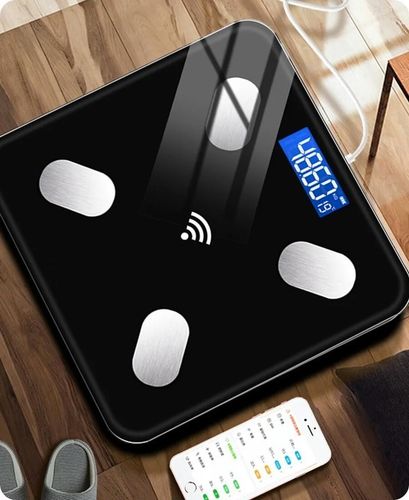 INTELIGENTNA WAGA ŁAZIENKOWA bluetooth inteligentna analityczna SMART SLIM na Arena.pl