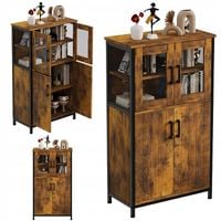 Komoda rustykalna 60x107x30 cm kredens retro loft vintage