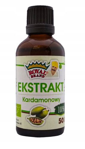 Naturalny Ekstrakt z kardamonu w płynie BIO 50 ml na Arena.pl