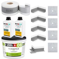 Zestaw do hydroizolacji Folia w płynie 9,5kg Taśma 15m Grunt 2L