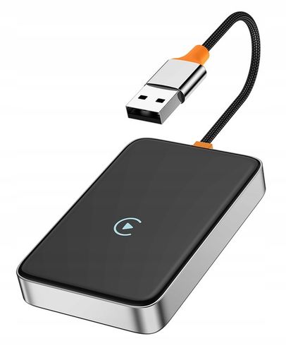 Bezprzewodowy Adapter USB TRADEBIT 2w1 CarPlay Android Auto do samochodu na Arena.pl