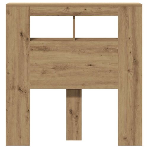 Wezgłowie łóżka z LED, dąb artisan, 100x18,5x103,5 cm na Arena.pl