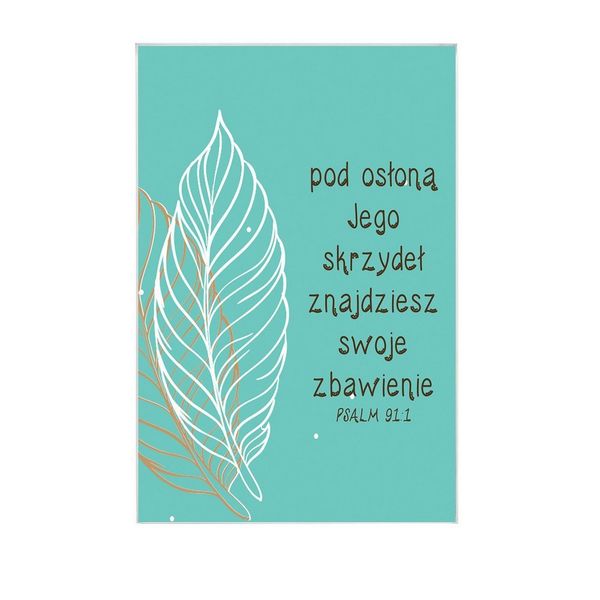 Psalm - magnes szklany zdjęcie 1